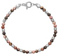 Bracciale Giovanni Raspini Uomo Tango in Argento Pietre dure 11366 - 11366